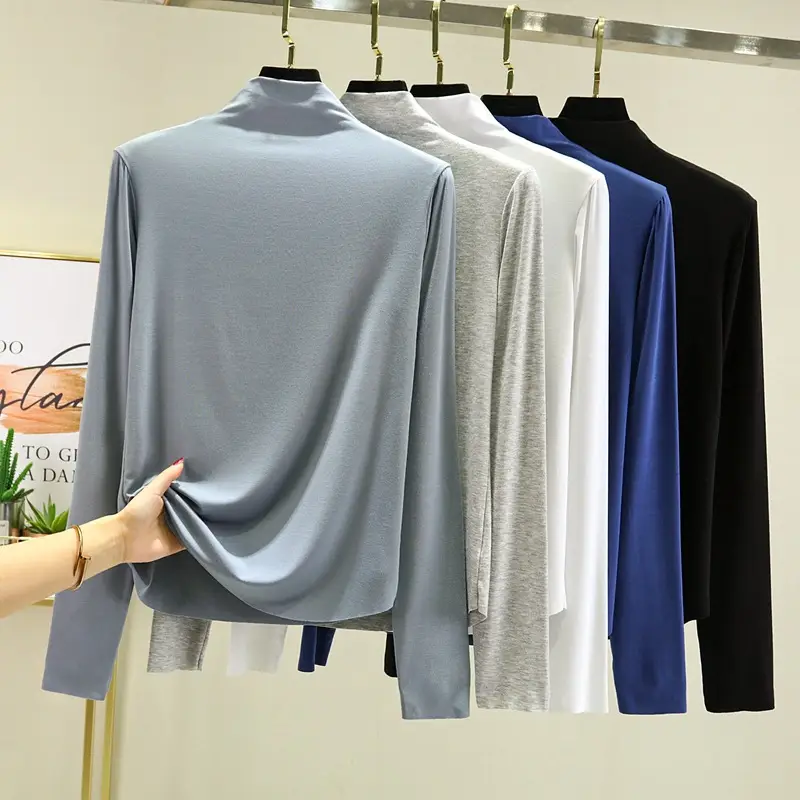 Sweet Solid Color Slim Fit Long Sleeve Shirt