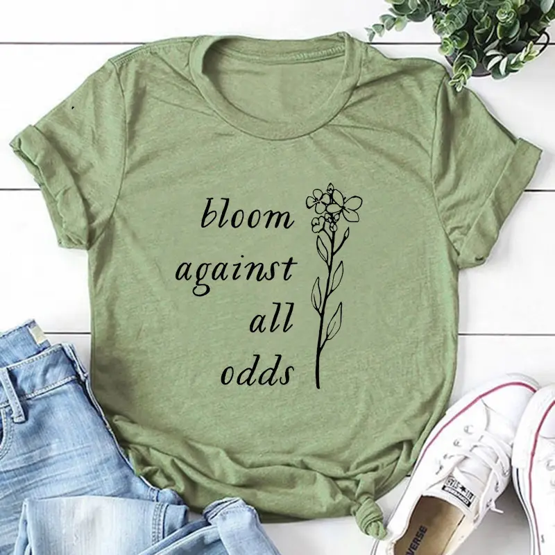 Bloom Against All Odds T-Shirt for Men Women