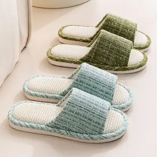 Thick-Soled Cotton Slippers with Covered Heel for Autumn and Winter, Couple's Home Non-Slip Warm Indoor Slippers for Men and Women, Closed-Toe Slippers, Thickened for Winter — feature 1