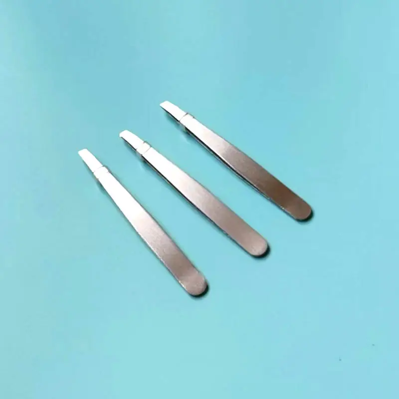 Stainless Steel Oblique Eyebrow Clip Pliers Wholesale — feature 16