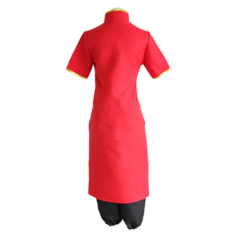 Factory Silver Soul Shenle Kung Fu Dress Red Cheongsam Black Trousers - Image 5
