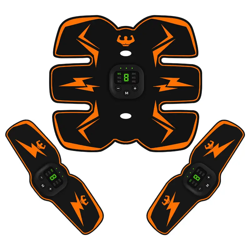 Micro-Electric Abdominal Muscle Patch for Fitness Training