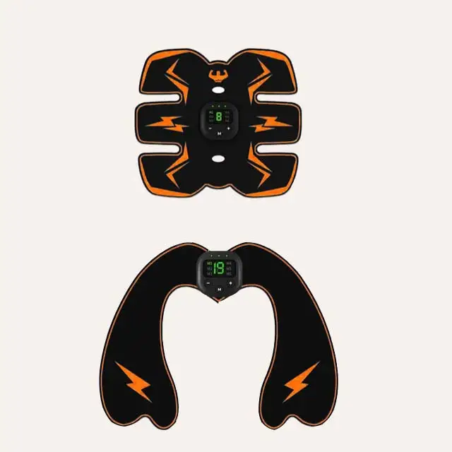 Micro-Electric Abdominal Muscle Patch for Fitness Training