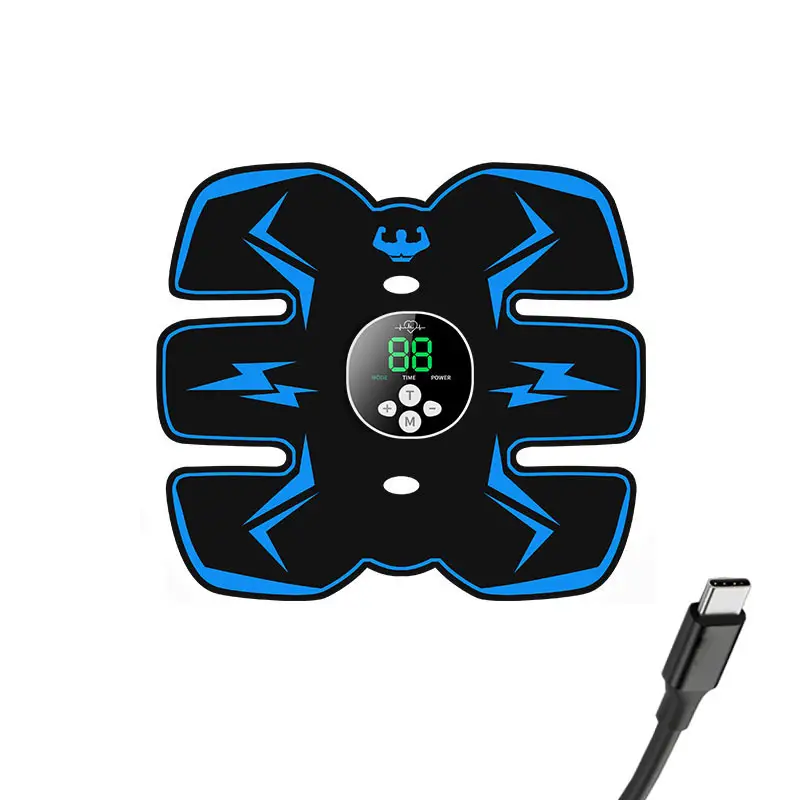 Micro-Electric Abdominal Muscle Patch for Fitness Training