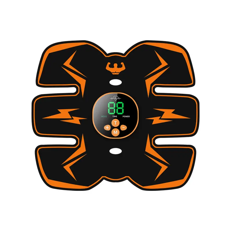 Micro-Electric Abdominal Muscle Patch for Fitness Training