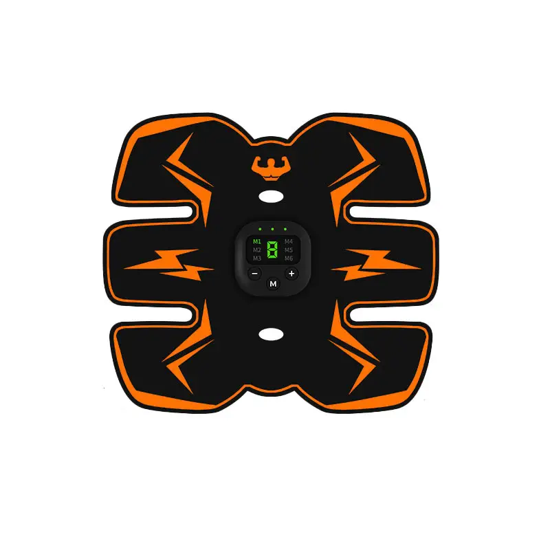 Micro-Electric Abdominal Muscle Patch for Fitness Training