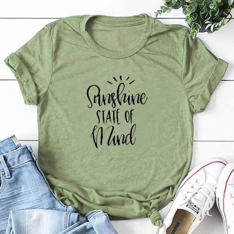 Sunshine State of Mind T-Shirt for Men Women Casual Wear - Image 6