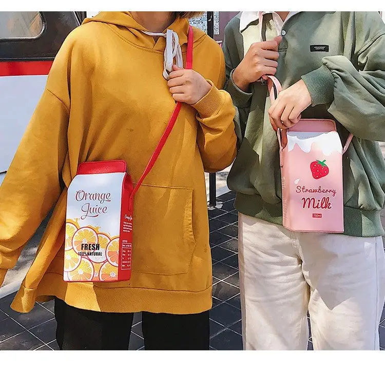 Pink Apple Design Crossbody Bag for Girls — feature 12