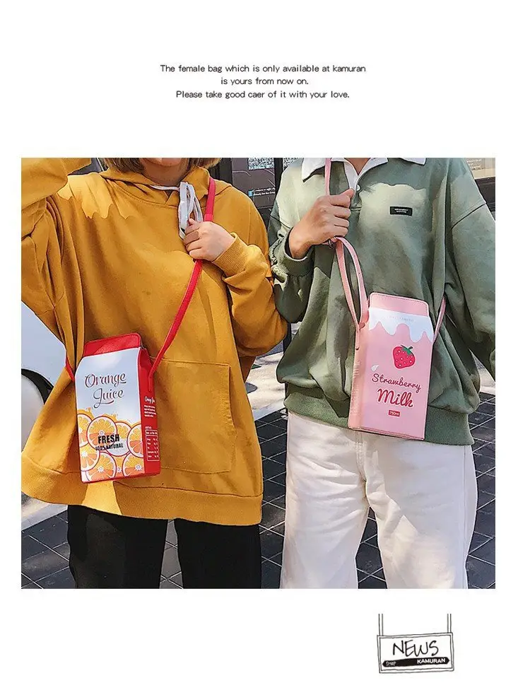 Pink Apple Design Crossbody Bag for Girls — feature 13