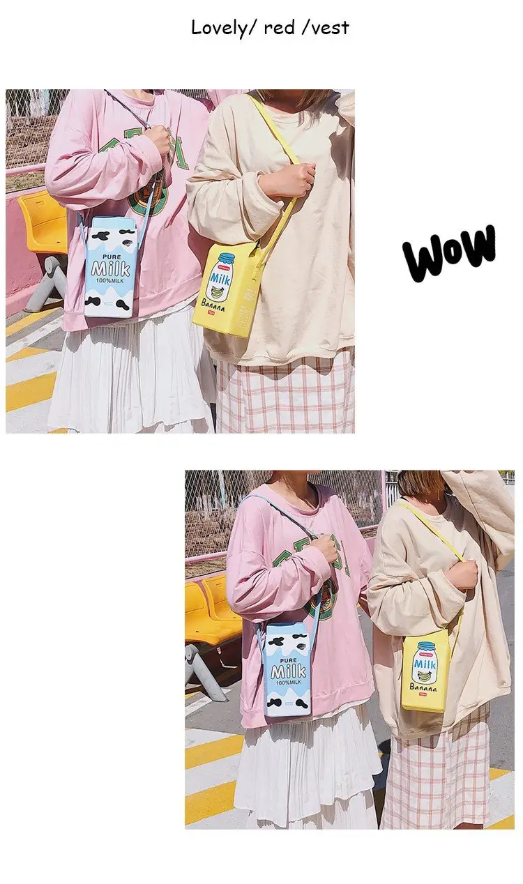 Pink Apple Design Crossbody Bag for Girls — feature 23