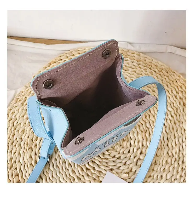 Pink Apple Design Crossbody Bag for Girls — feature 33