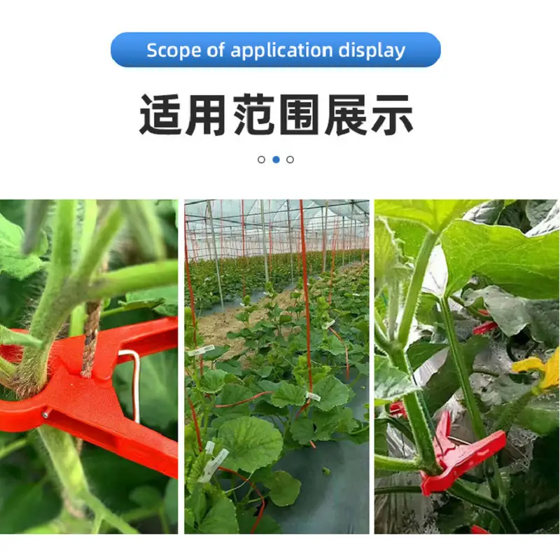 Hanging Seedling Clips, Cucumber Clips, Tomatoes, Tomatoes, Greenhouse Tying Vines, Hanging Seedling Clips, Hanging Vine Clips, Supporting Vine Clips, Garden Clips