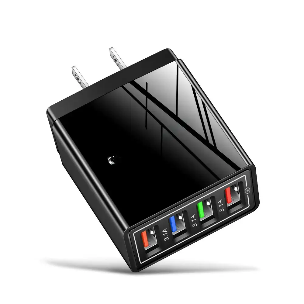 3A USB 4 Usb Travel Charger European Plug - Image 14