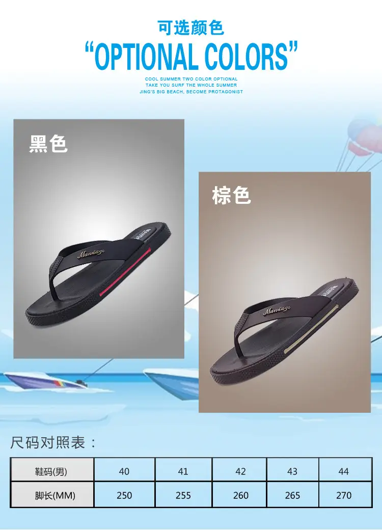 Men's Black Casual Slippers with Non-Slip Sole — feature 3