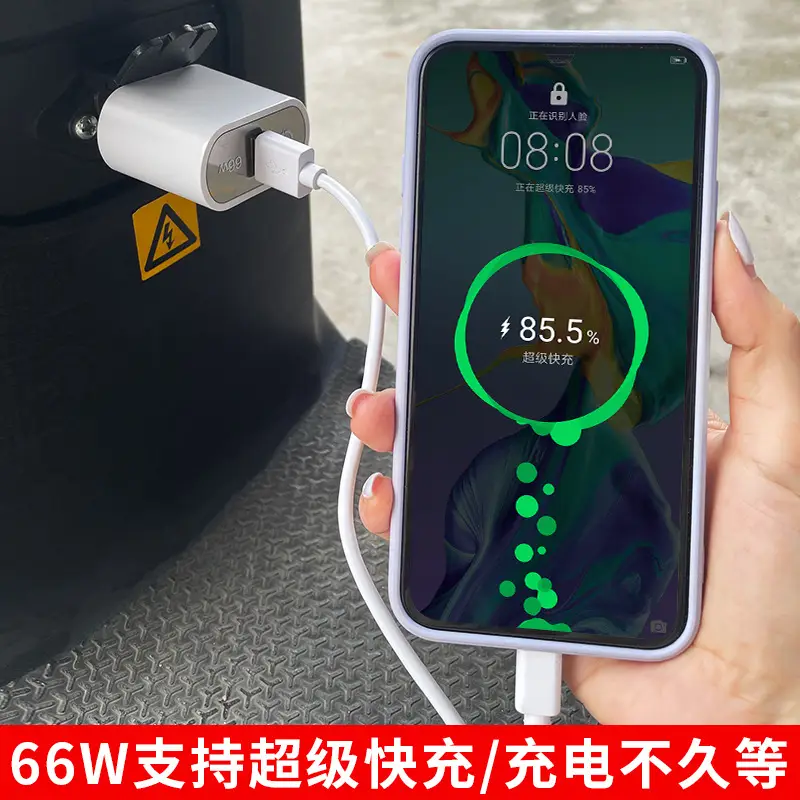 Electric Car Phone Charger 12-100V Super Fast USB - Image 9