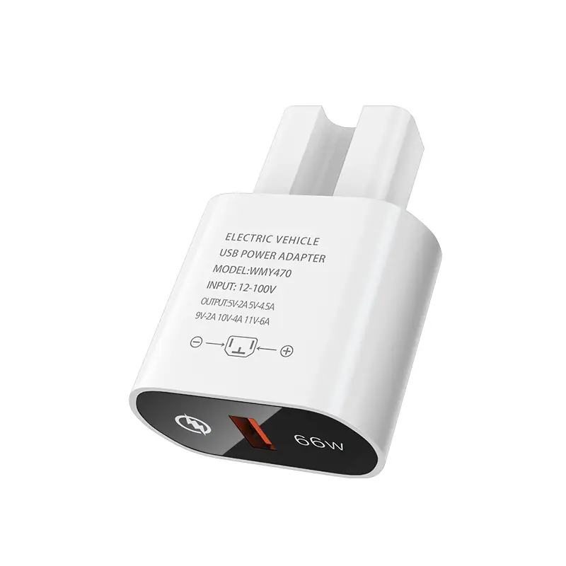 Electric Car Phone Charger 12-100V Super Fast USB - Image 11