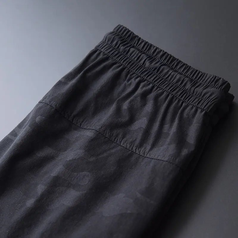Men's Ice Silk Slim Fit Ankle Pants - Image 8