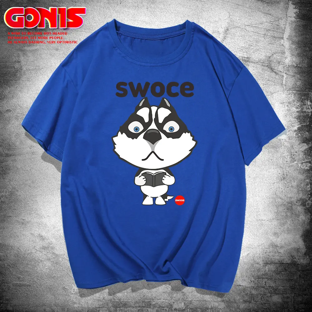 Men's Pink Husky "Swoose" T-Shirt Large - Image 5