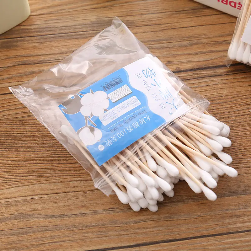 Cotton Swabs 100x100 Double Size Makeup Remover - Image 6