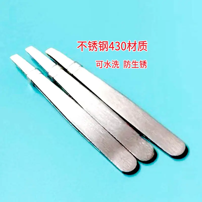 Stainless Steel Oblique Eyebrow Clip Pliers Set — feature 7