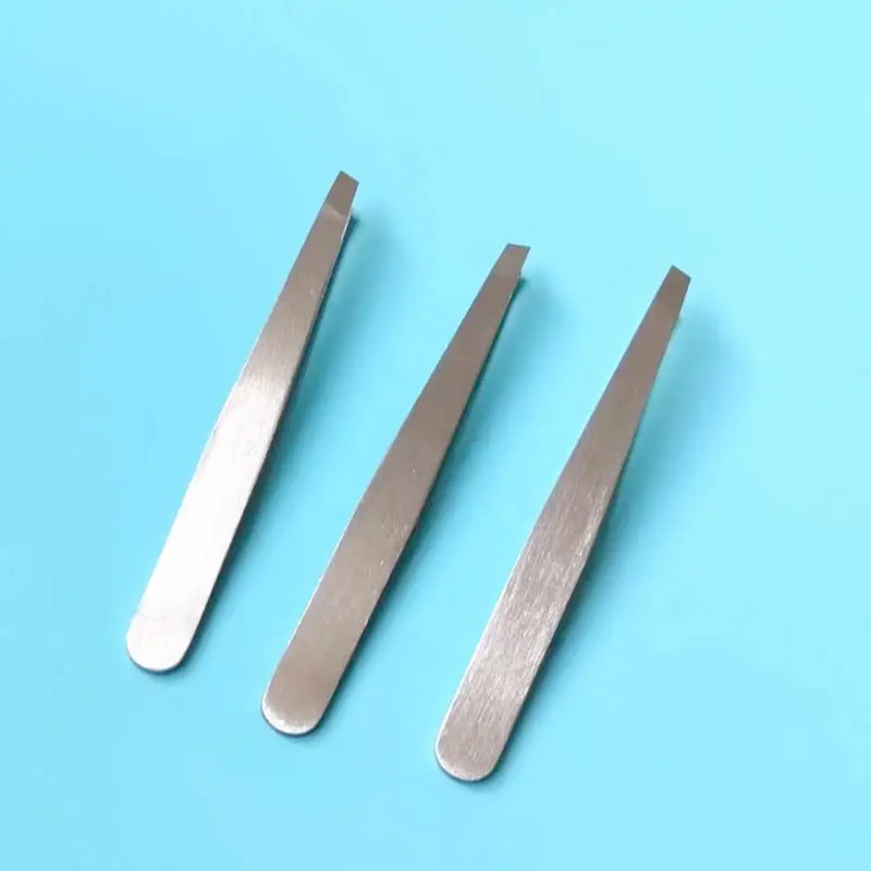 Stainless Steel Oblique Eyebrow Clip Pliers Set — feature 10