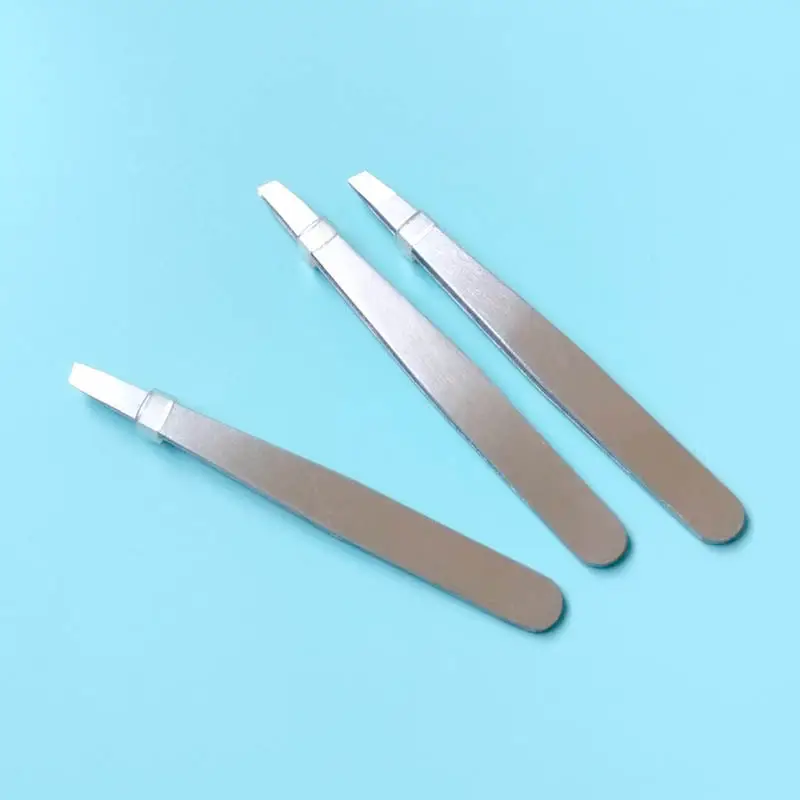 Stainless Steel Oblique Eyebrow Clip Pliers Set — feature 12