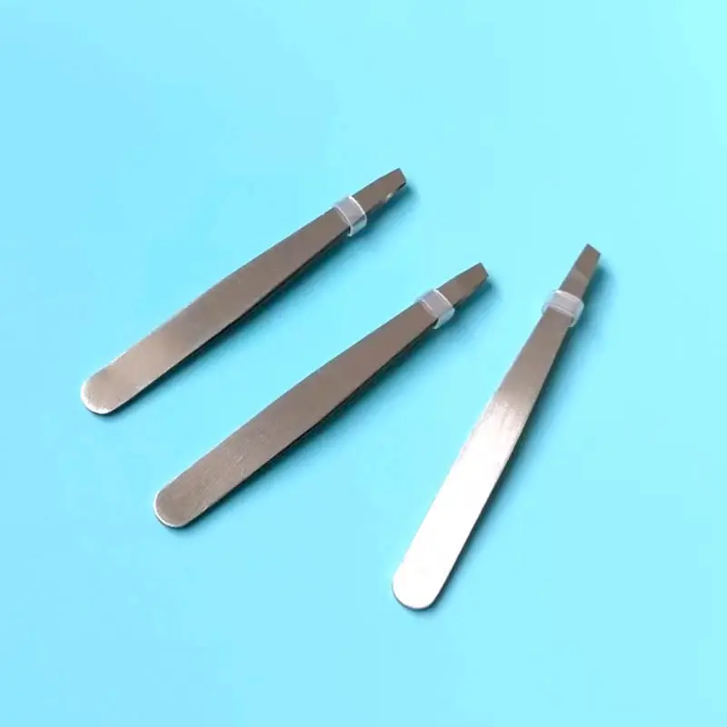 Stainless Steel Oblique Eyebrow Clip Pliers Set — feature 13