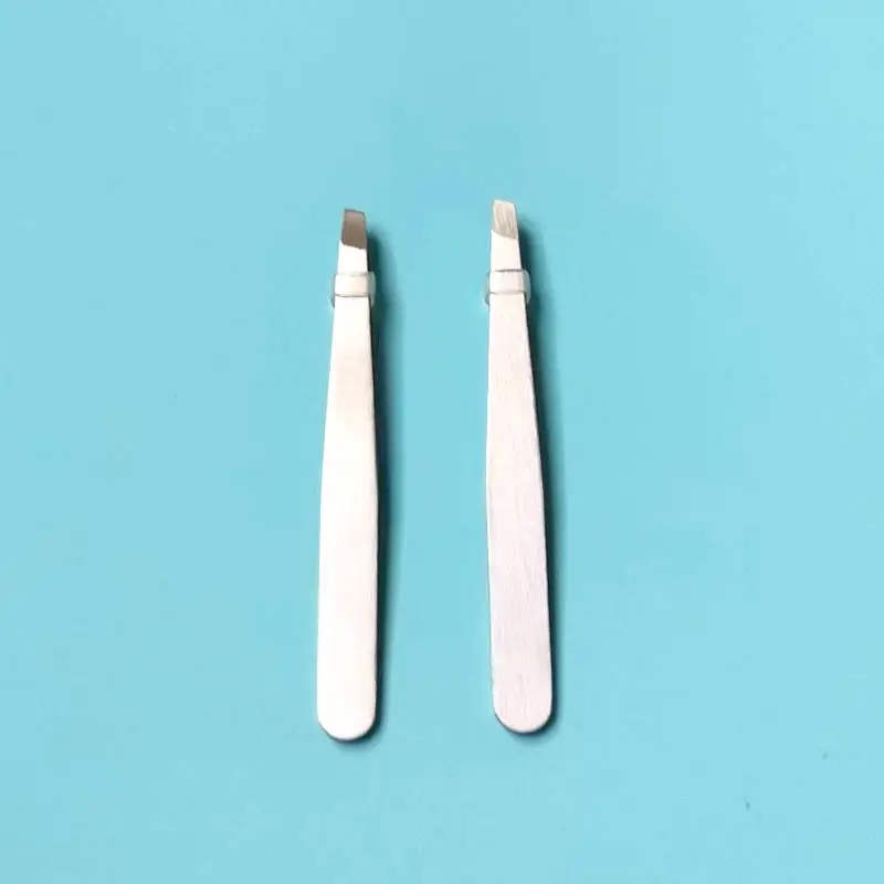 Stainless Steel Oblique Eyebrow Clip Pliers Set — feature 14