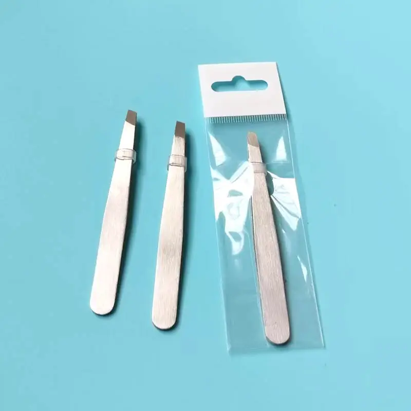 Stainless Steel Oblique Eyebrow Clip Pliers Set — feature 16