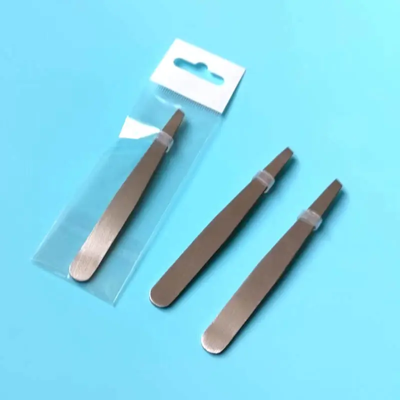 Stainless Steel Oblique Eyebrow Clip Pliers Set — feature 17