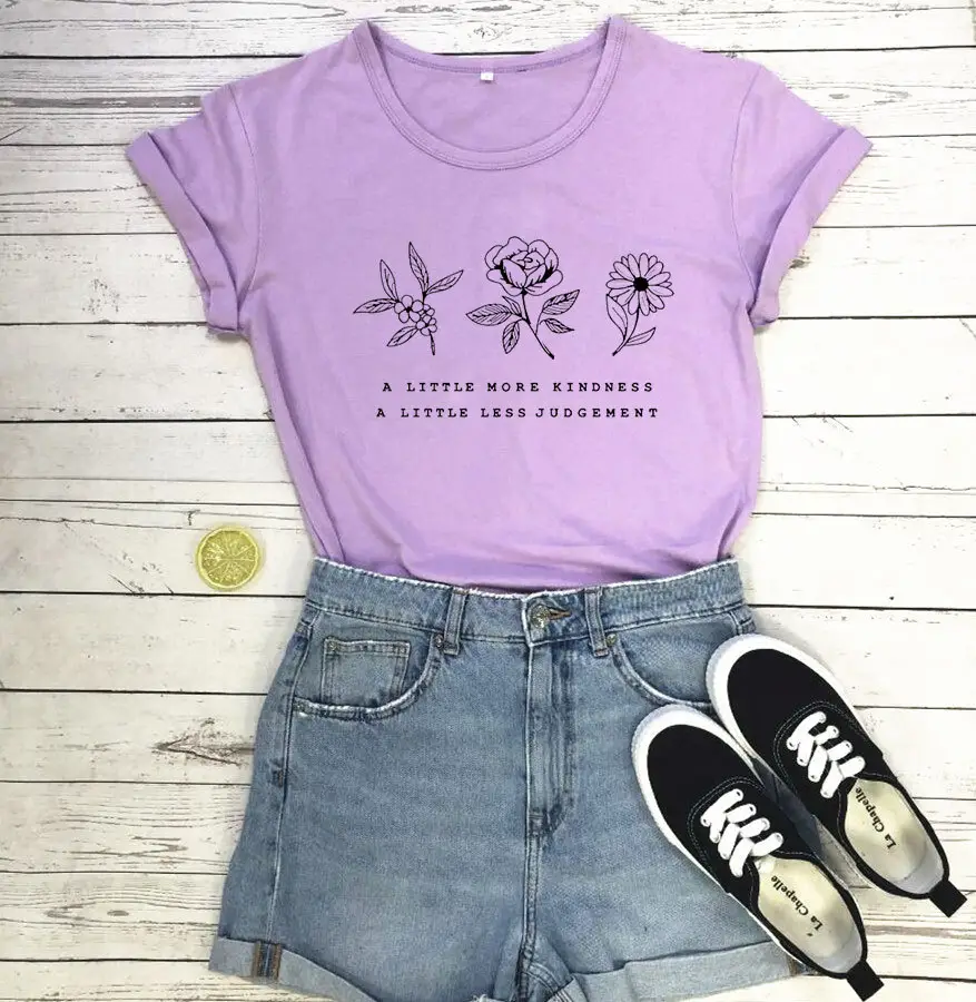 Red Graphic T-Shirt for Women with Floral Design - Image 13