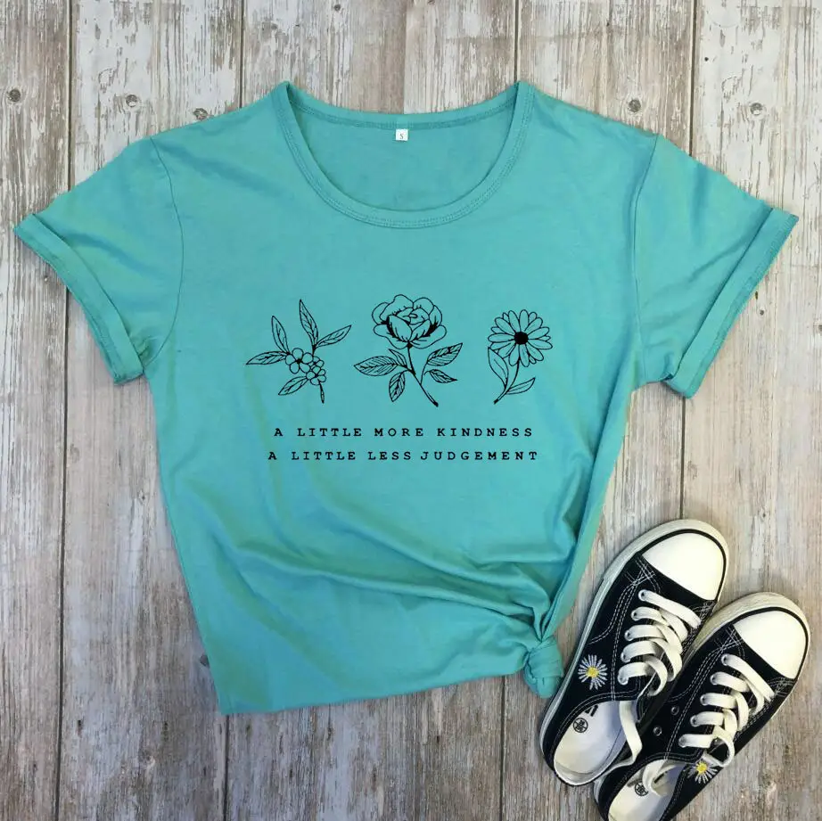 Red Graphic T-Shirt for Women with Floral Design - Image 15