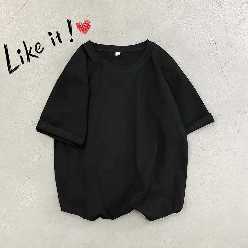 Men White Cotton Round Neck T-Shirt Summer - Image 6