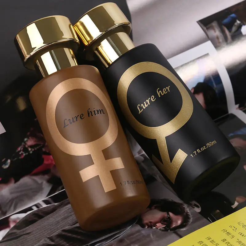 LURE HIM charm seduction perfume men and women lasting light fragrance temperament dating perfume cross-border foreign trade