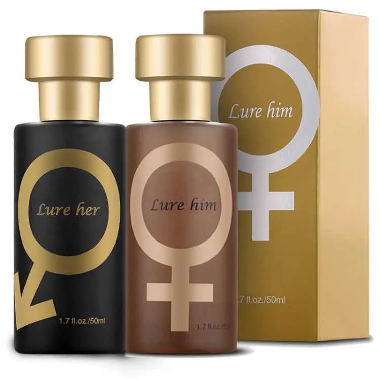 LURE HIM charm seduction perfume men and women lasting light fragrance temperament dating perfume cross-border foreign trade