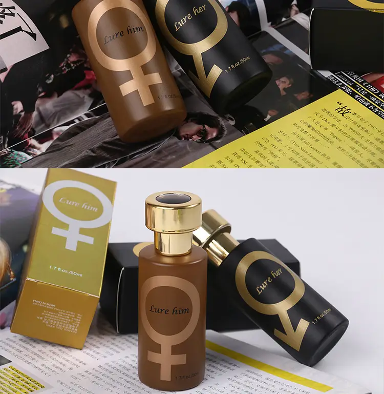 LURE HIM charm seduction perfume men and women lasting light fragrance temperament dating perfume cross-border foreign trade — feature 12