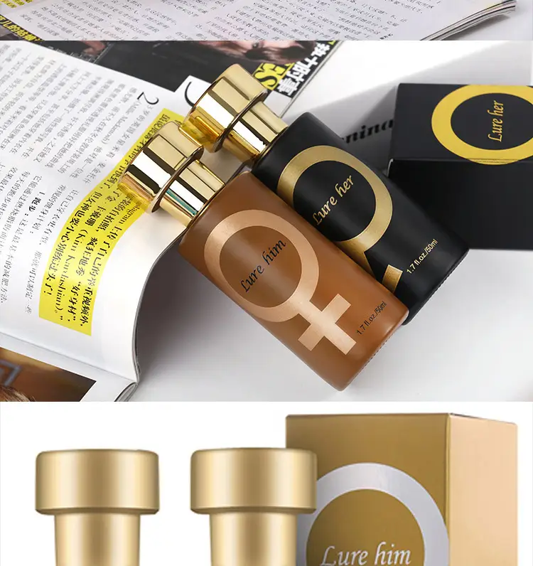 LURE HIM charm seduction perfume men and women lasting light fragrance temperament dating perfume cross-border foreign trade — feature 13