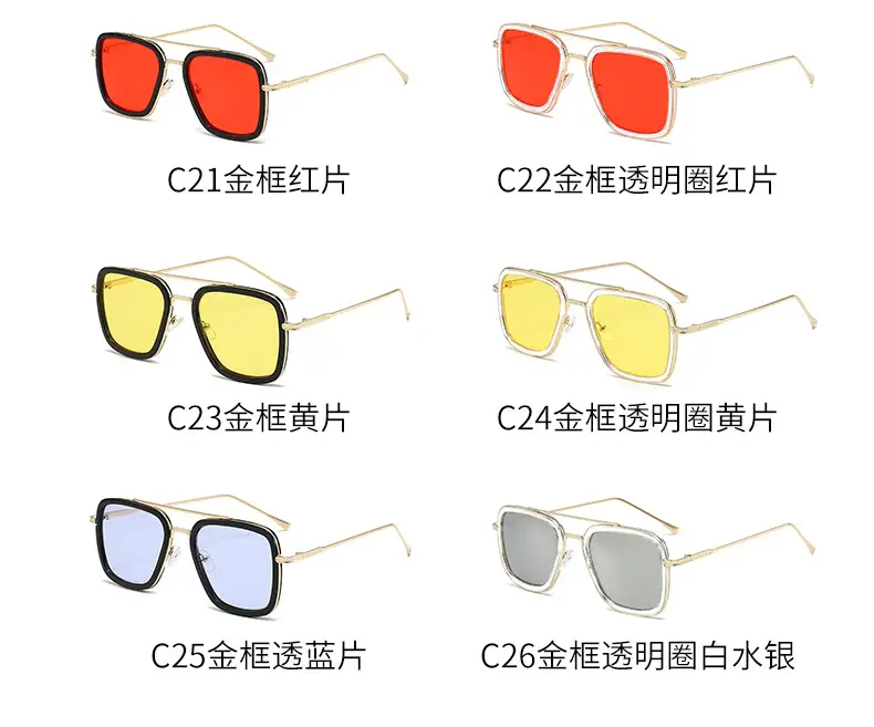 New Iron Man Style Sunglasses for Men β feature 12