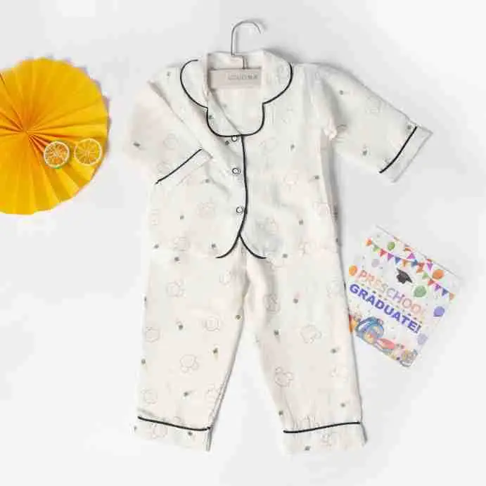 A Set of Satin Fabric Children's Clothing for Boys and Girls, Long-Sleeved Solid Color Pajamas, Home Wear, Parent-Child Matching Outfits, Trendy Style