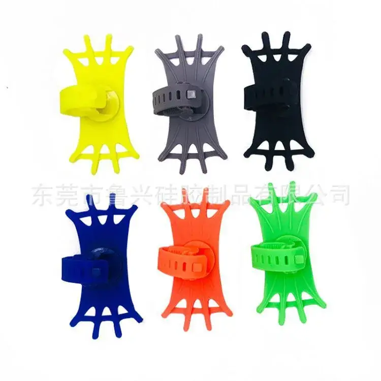 6-Color Silicone Car Phone Holder 360° Rotating