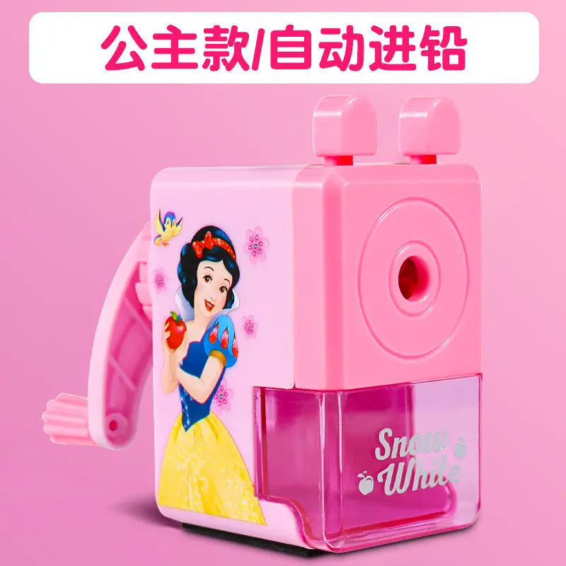 Spider-Man pencil sharpener pencil sharpener Frozen Mickey Elsa princess elementary school student hand pencil sharpener