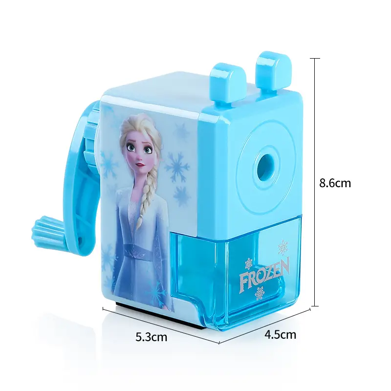 Spider-Man pencil sharpener pencil sharpener Frozen Mickey Elsa princess elementary school student hand pencil sharpener