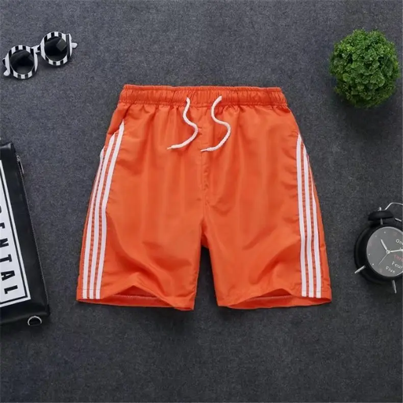 Men's Black 3-Stripes Casual Shorts Quick-Drying - Image 4