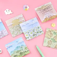 Korean cartoon avatar snowman with card N times Student Learning Office prize Avatar Post-It sticker logo — feature 13