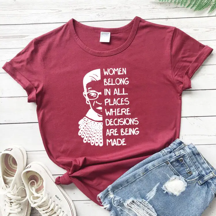 Women's Pink Graphic T-Shirt with Motivational Print