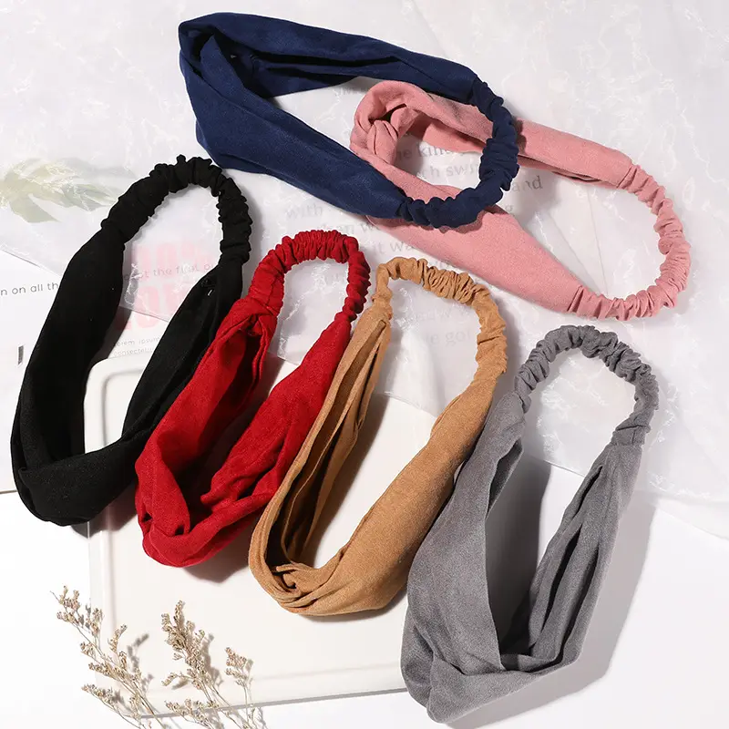 Green Elastic Hair Band for Women - Image 13