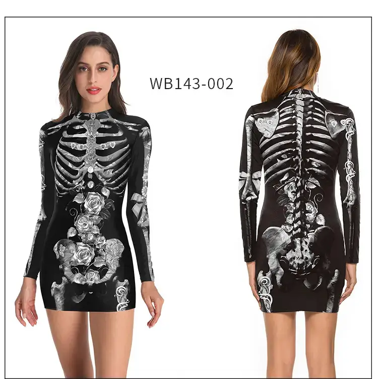 Halloween Pumpkin Mask Short Sleeve Top for Women — feature 16