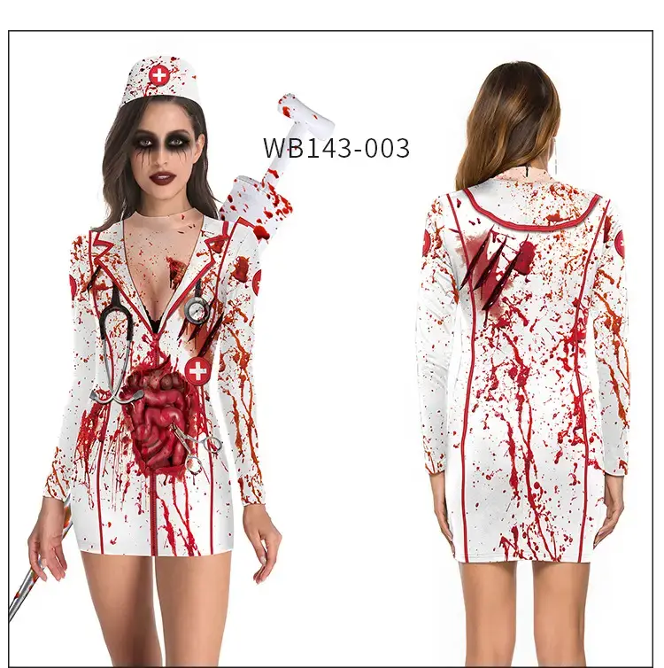 Halloween Pumpkin Mask Short Sleeve Top for Women — feature 17