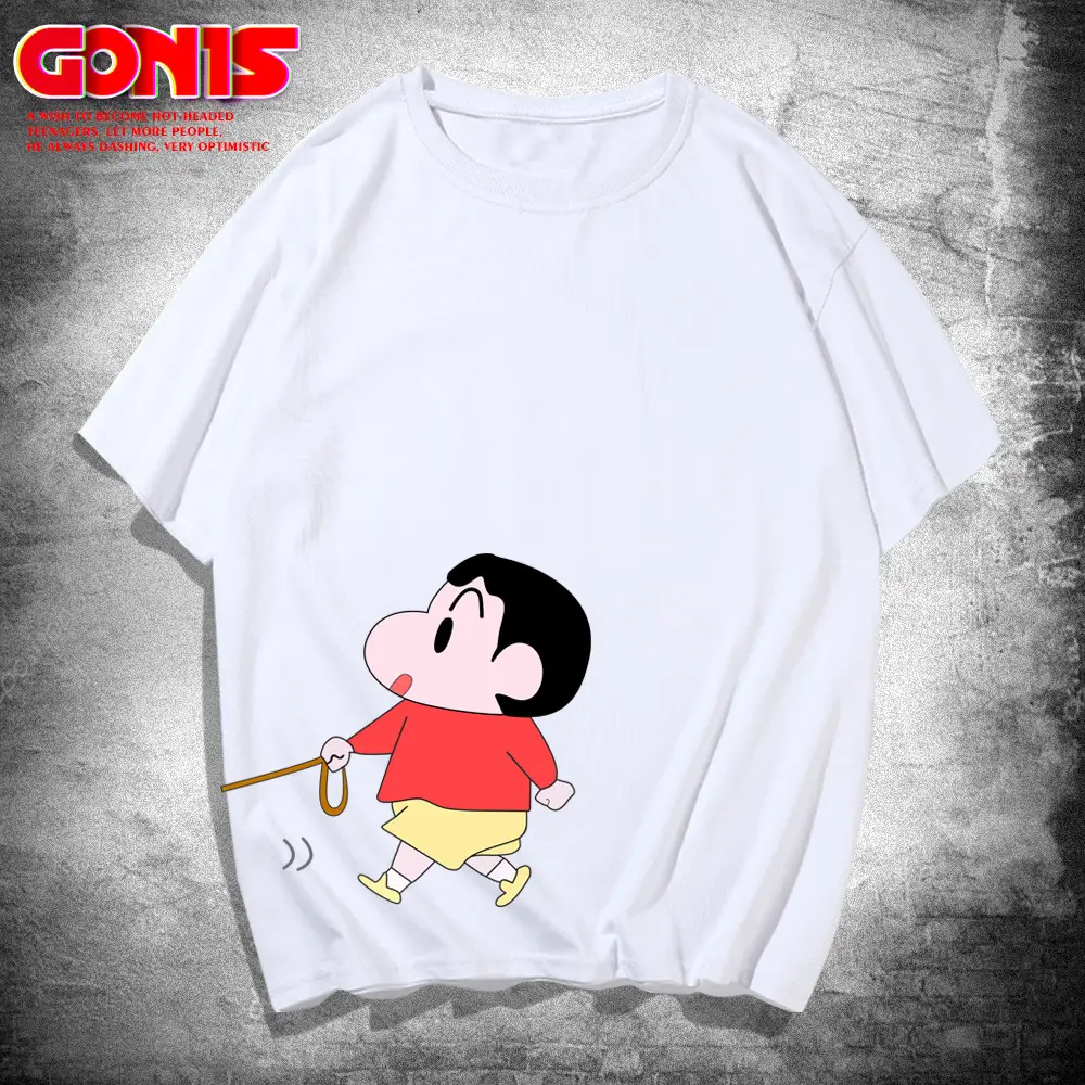 Blue Cotton T-shirt with Cartoon Print for Boys - Image 10
