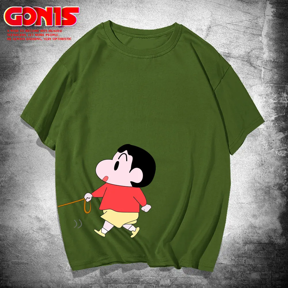 Blue Cotton T-shirt with Cartoon Print for Boys - Image 14